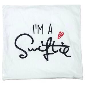 “I’m a Swiftie” Throw Pillow